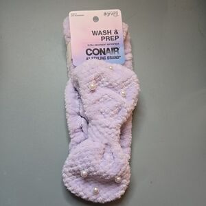CONAIR Wash & Prep Ulta Absorbent Hair Band, Purple